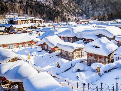 【冬戀哈爾濱夢幻童話雪鄉】吉林霧松島冰雪大世界冰雕東北虎林園文化交流考察8日(海航)
